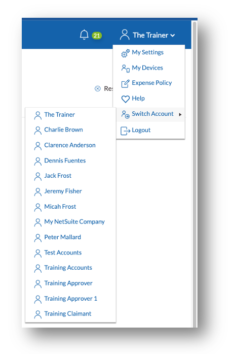 How to Switch Account