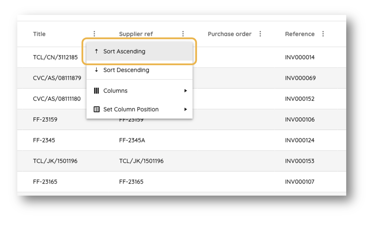 Invoice Processing- Custom Reports