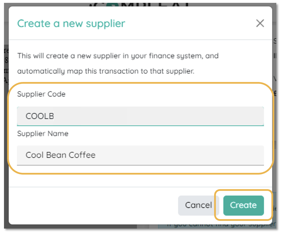 Invoice Processing - Map and Create Suppliers